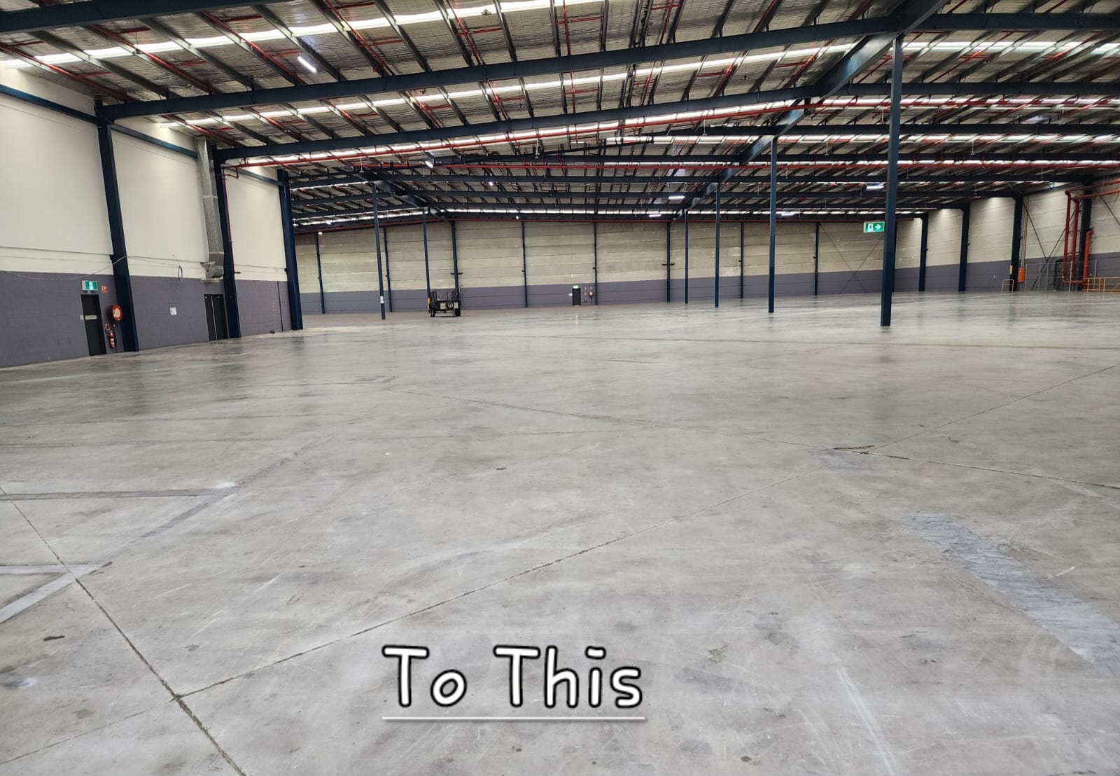 Commercial make good & repairs project by Desi Building Solutions