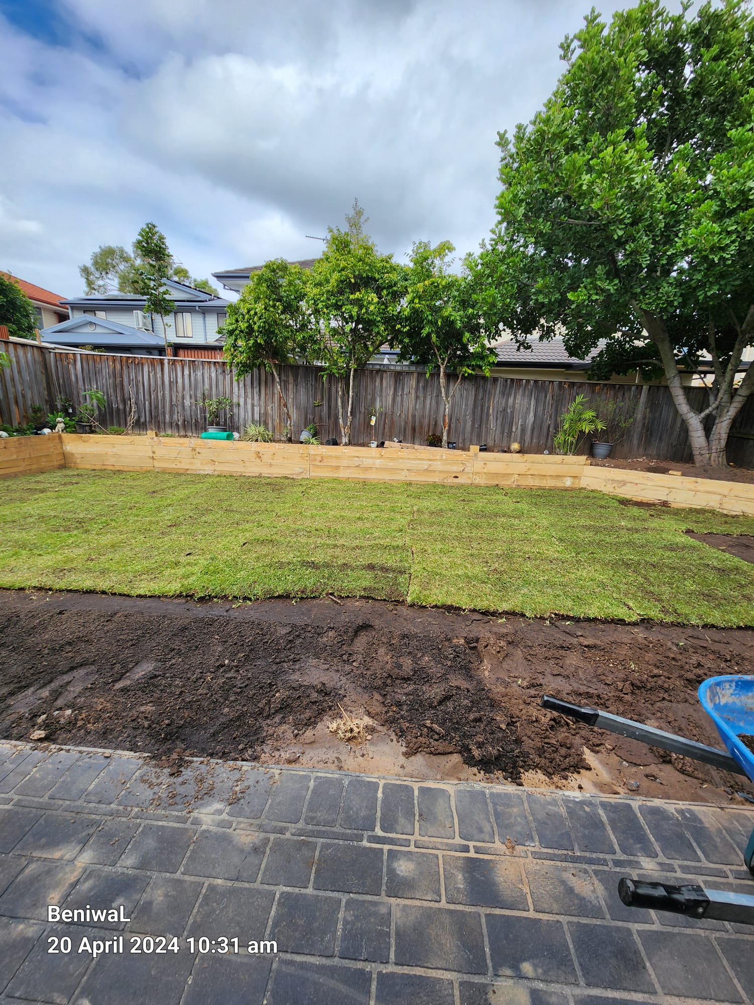Landscape project by Desi Building Solutions