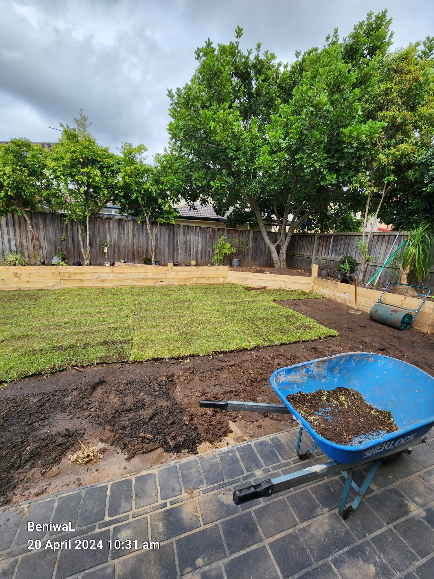 Landscape project by Desi Building Solutions