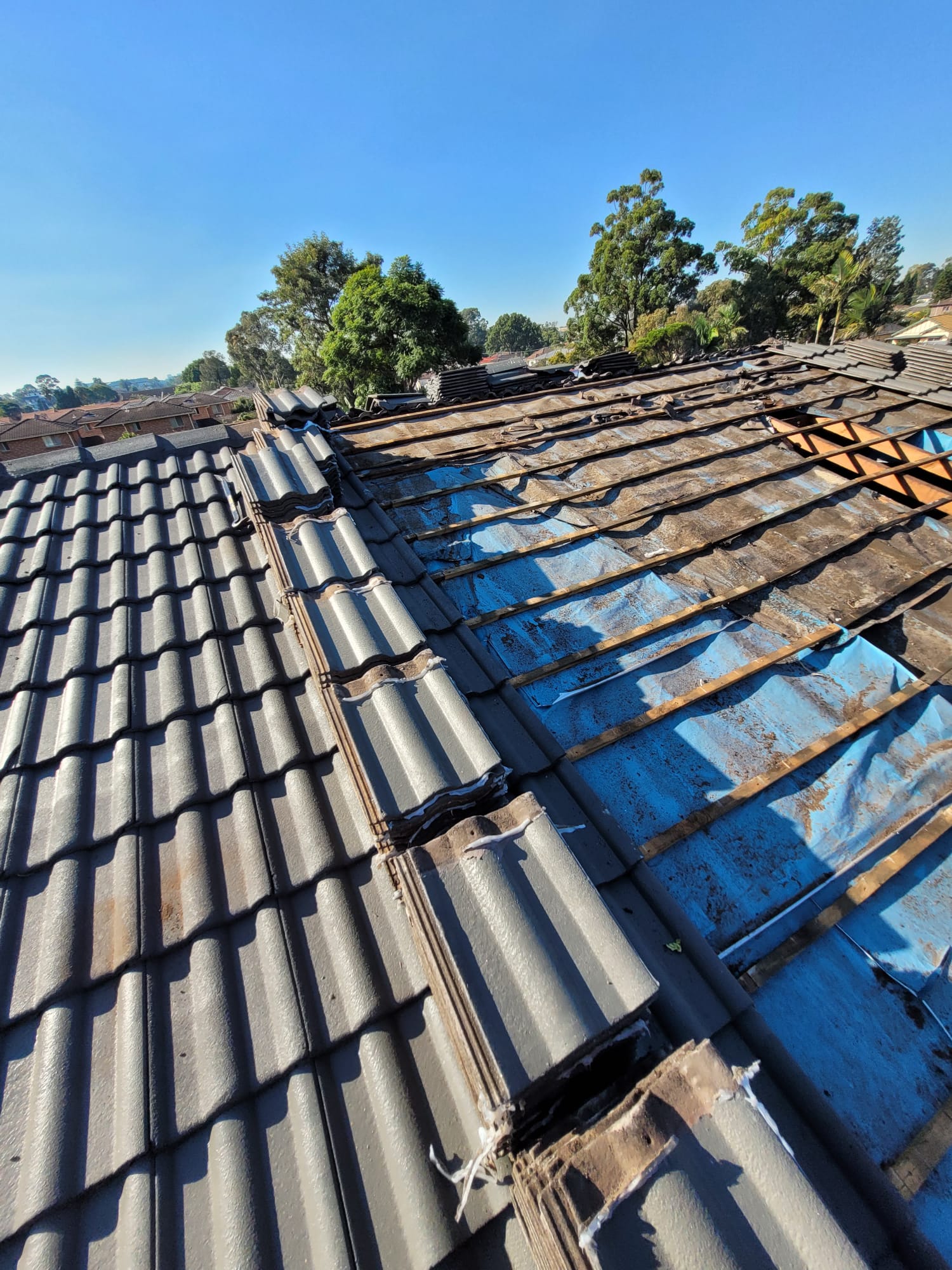 Roofing project by Desi Building Solutions